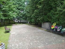 Братское захоронение п. Пушкинские горы